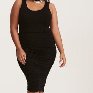 Torrid Black Midi Dress